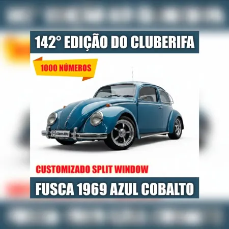 ClubeRifa - 142° ação fusca split window