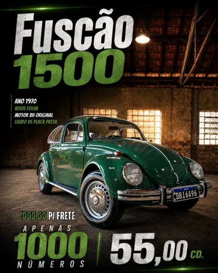 Meu novo carro antigo - 93* ação fuscão 1970 verde folha