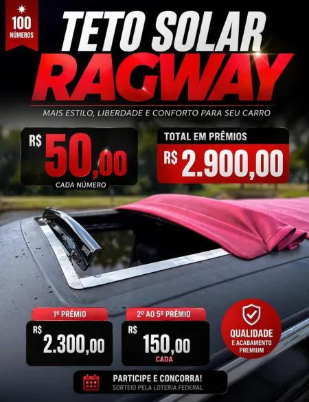 Garage Ragway - #460 teto solar ragway