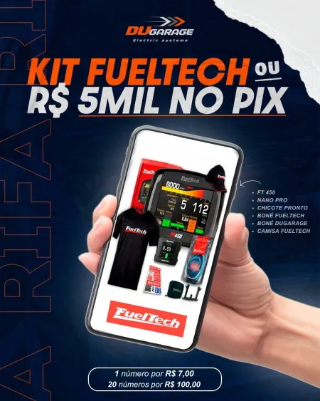 Du garage - Ft450 + nano pro + chicote pronto ou 5k no pix.