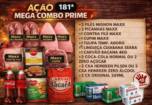 Dejair maxx - Ação 181ªmega combo prime ou mil no pix