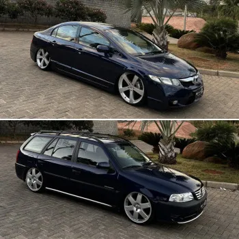 Civic lxs ou parati crossover azul indigo ou 45k