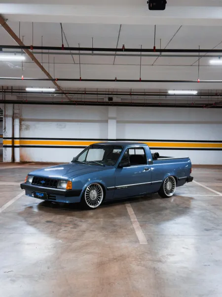 Chevy 500 se 1987 azul platina