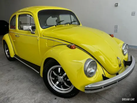 Dream Car Brasil - 124ª ação - fusca 1700 1977 amarelo java