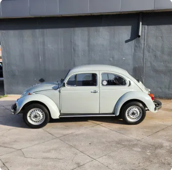 125° ação fusca 1981 cinza carrara