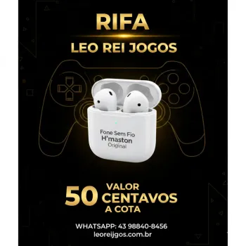 Leo rei jogos - Fone sem fio hmaston
