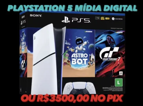 Volksbrothers - Ed. 100 playstation 5 slim ou 3500 no pix