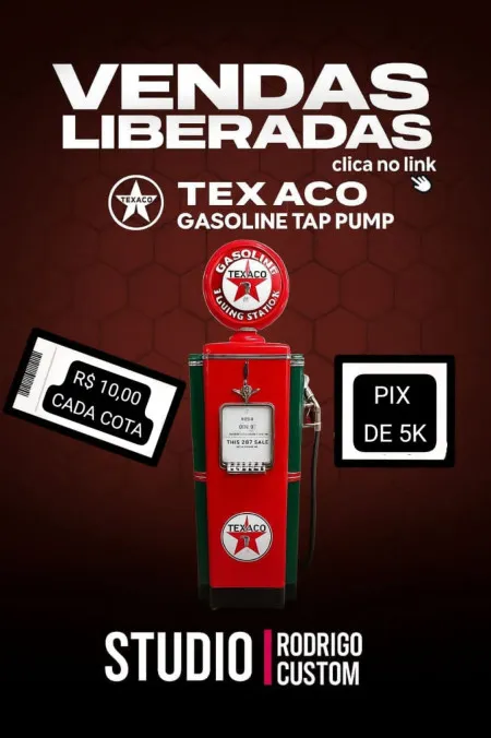 Studio Rodrigo Custom - Chopeira bomba de combustível ou 5k no pix