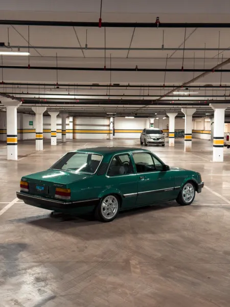 Chevette sl 1988 verde oasis inter. monoc. cinza