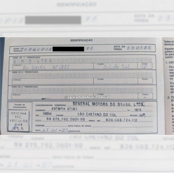 Caravan 1992 1? dono general motors do brasil!