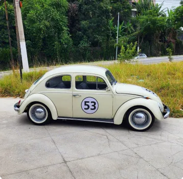 116° ação fusca 1972 branco lótus herbie
