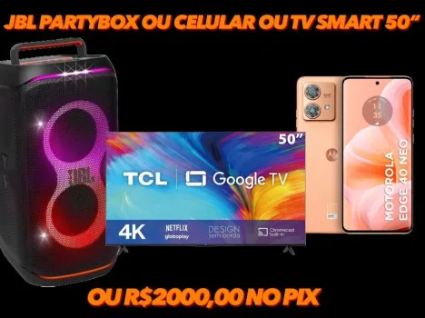 Volksbrothers - Ed. 121 - jbl partybox ou celular ou tv 50 ou 2000