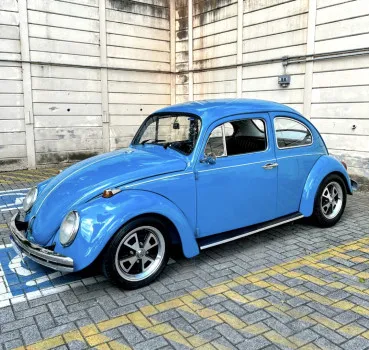 Garagem Renato - Ação fusca 71 1500 azul pavão