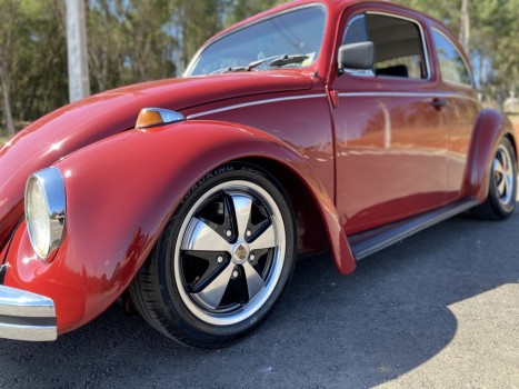 Fusca 1986 luxo - vermelho capri + r$ 500,00