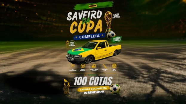 Sports Old Garage - Ação tubarão 277 - saveiro da copa ou 35k