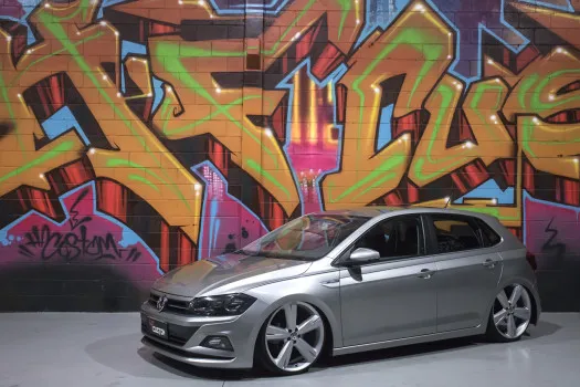 hfcustom - Polo confortline tsi 2018 prata tungstênio ou 55k