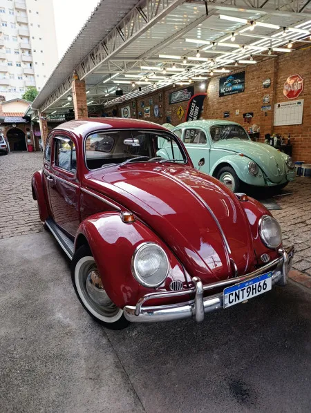 Meu novo carro antigo - 17° ação - fusca 1967 vermelho granada
