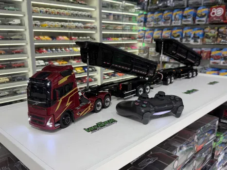 Minis Evolution - Volvo rodocaçamba controle remoto 1/32