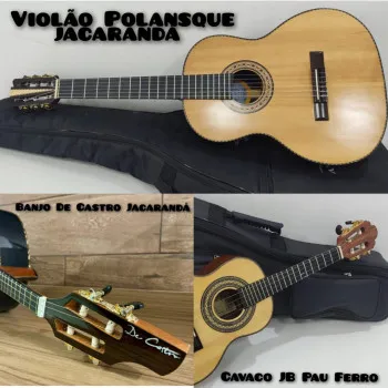 Ação 527 = violão/cavaco/banjo, o ganhador escolhe