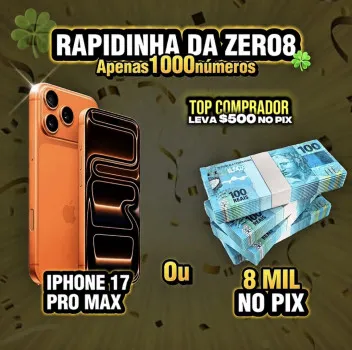 Garage 08 - Iphone 17 pro max ou 8.000 no pix!!!