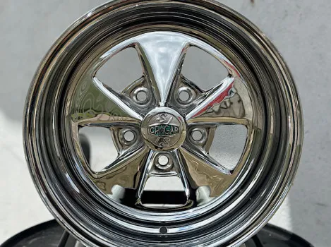 Jogo de rodas modelo cragar cromadas