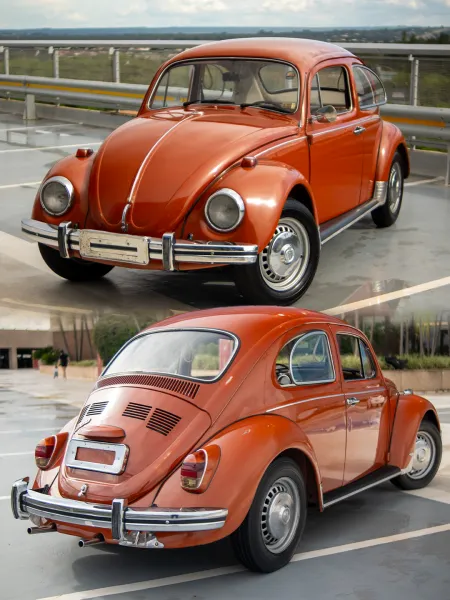 SEU FUSCA DA SORTE - Fuscão 1500cc 1973 com pintura original de fabrica