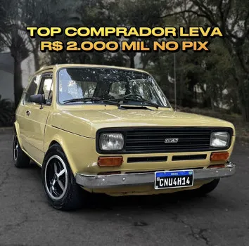 Garage 08 - Fiat 147 l 1978 placa preta