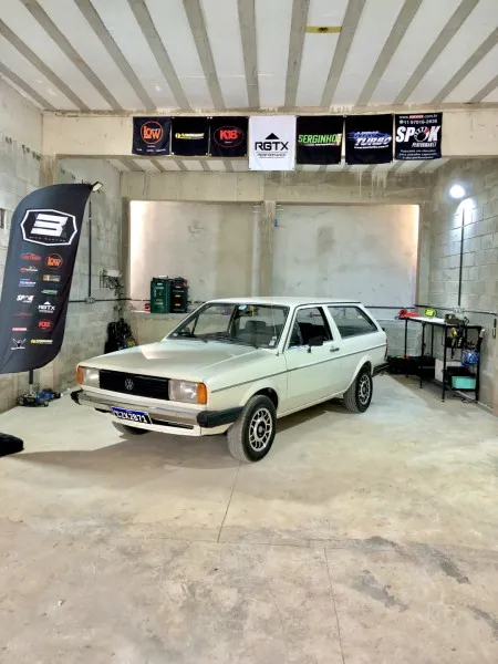 bidugarage - Ação da parati placa preta 1983 álcool!!