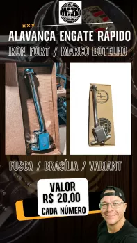 Alavanca ironfort / marcobotelho engate rápido