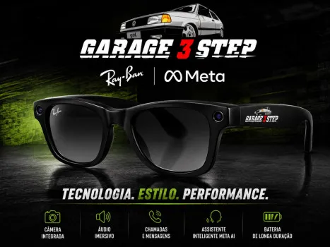 GARAGE3STEP - Rayban meta ou 2.5 mil no pix