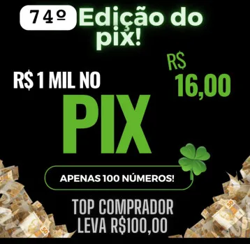 Edição n 74 milão no pix