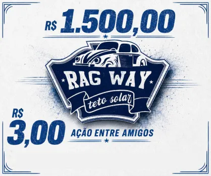 Garage Ragway - #517 ação entre amigos 1500,00 no pix