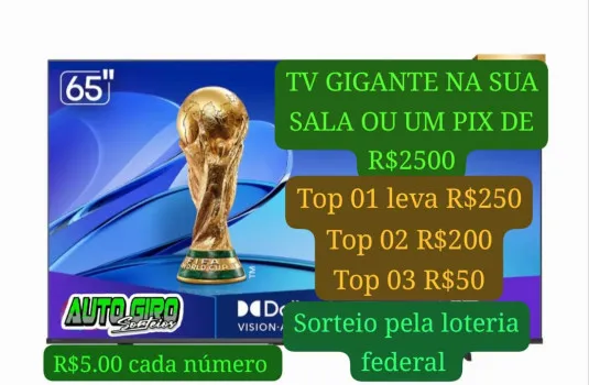 GIOVANI LUIZ DITTBENER - Tv 65 polegadas ou r$ 2500.00 pix