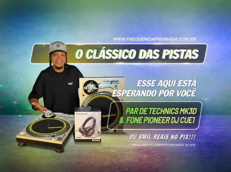 FREQUENCIA PREMIADA - Clássico das pistas!