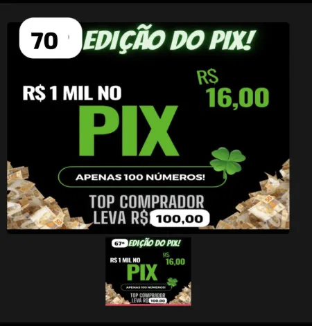 Edição n 70 do pix de milão