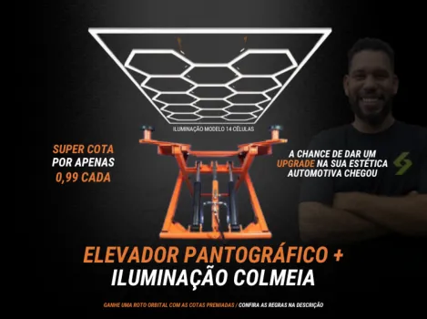 Vander Marcolino da Rocha - Elevador pantográfico + iluminação colmeia kers