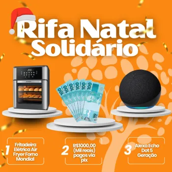 Berçário Naturé - Rifa solidária – natal encantado para crianças