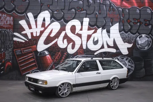 hfcustom - Parati gl 1992 branco star ou 35k