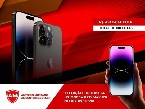 19? edi??o iphone 14 pro max ou pix 13.000,00 mil