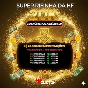 hfcustom - 3.072° rifinha valendo r$ 20.000,00 no pix