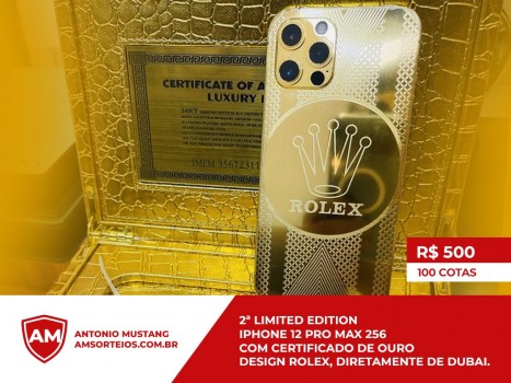 2? limited edition iphone 12 pro max 256 ouro