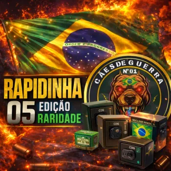 CÃES DE GUERRA - Rapidinha 05 - kit raro 1