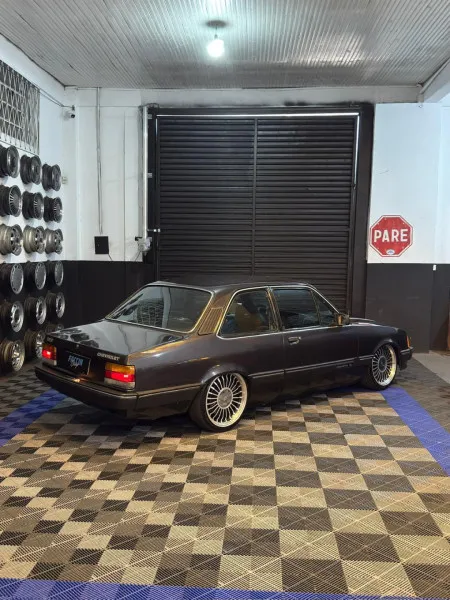 Faccin Garage - Chevette dl 1991 cinza escuro metalico