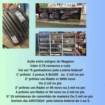 Romulo Magaive - 5 ganhadores pela loteria federal