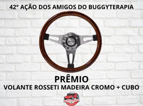 42° ação buggyterapia - volante rosseti madeira