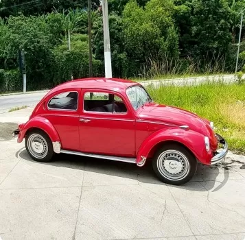 82? fusca 1980 vermelho sport