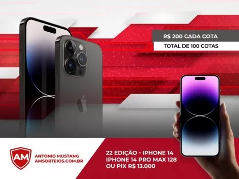22? edi??o iphone 14 pro max ou pix 13 mil