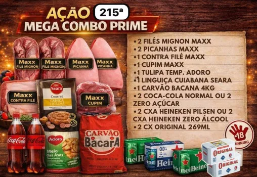 Dejair maxx - Ação 215ªmega combo prime ou mil no pix