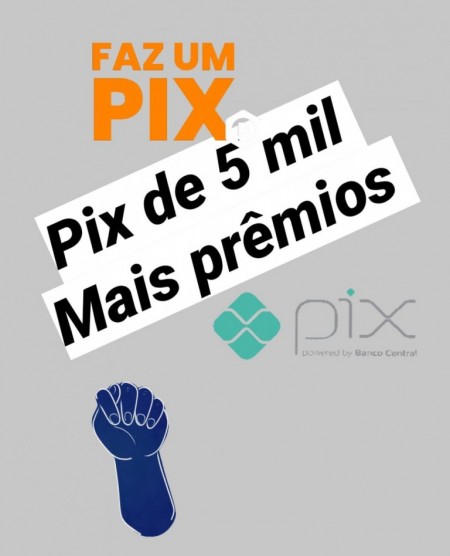 A??o 132 pix 5 mil + pr?mios