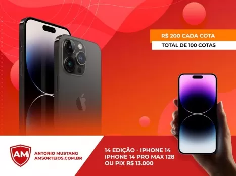14? edi??o iphone 14 pro max ou pix 13.000,00 mil